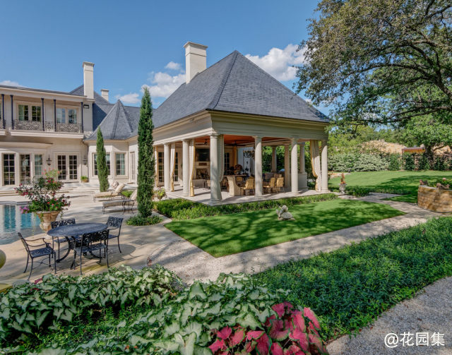 French Classical House in Dallas, TX